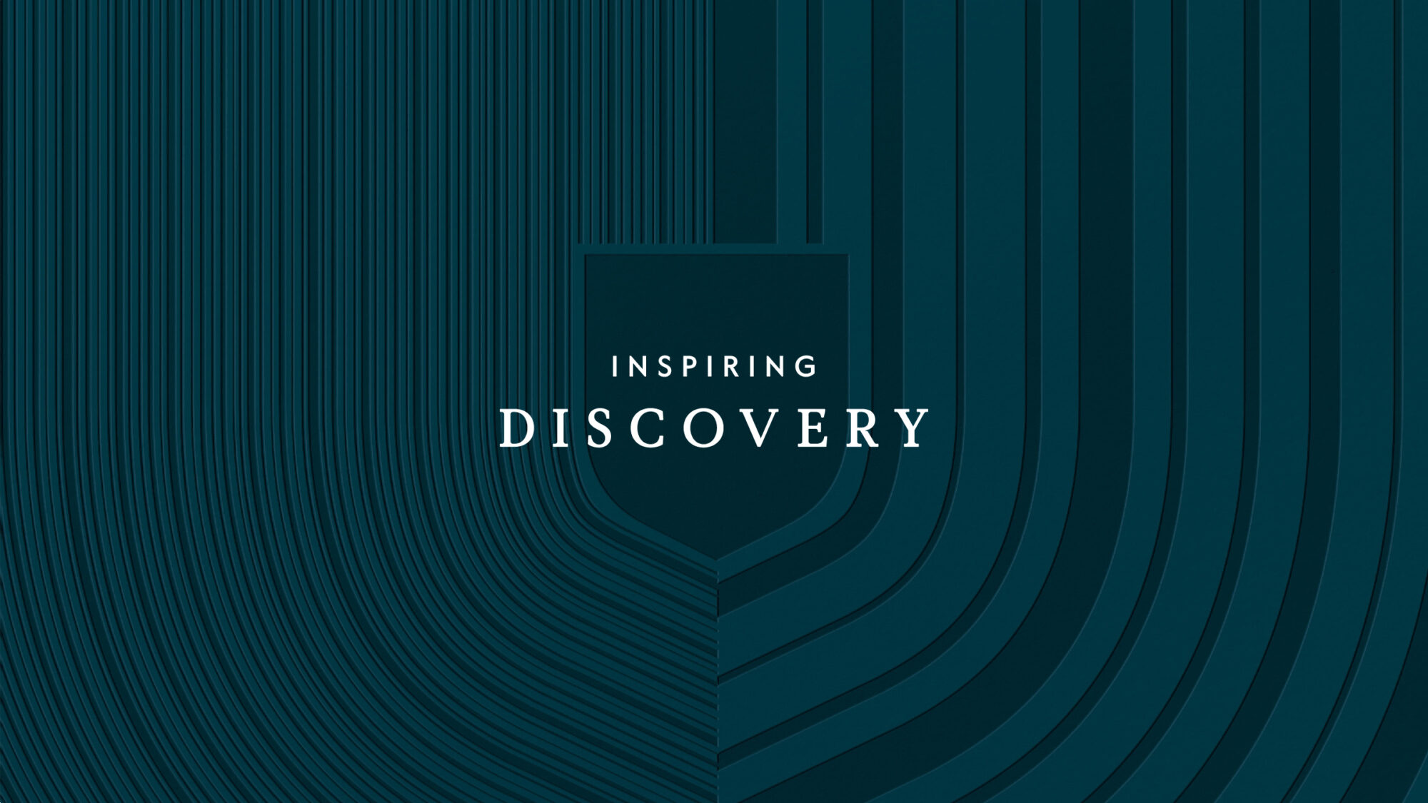 A dark blue pattern with the Cambridge university logo with text 