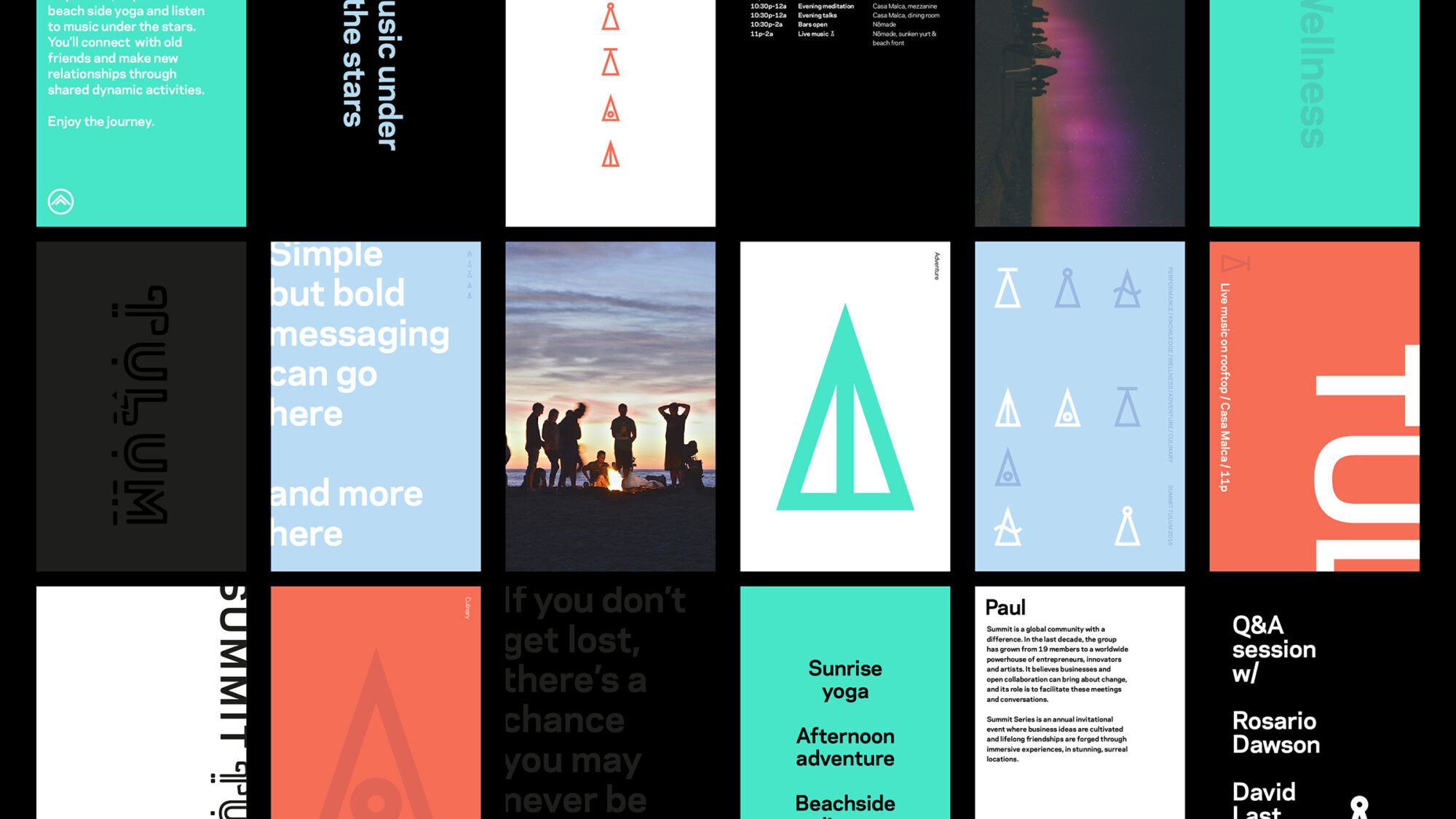 Grid of images
