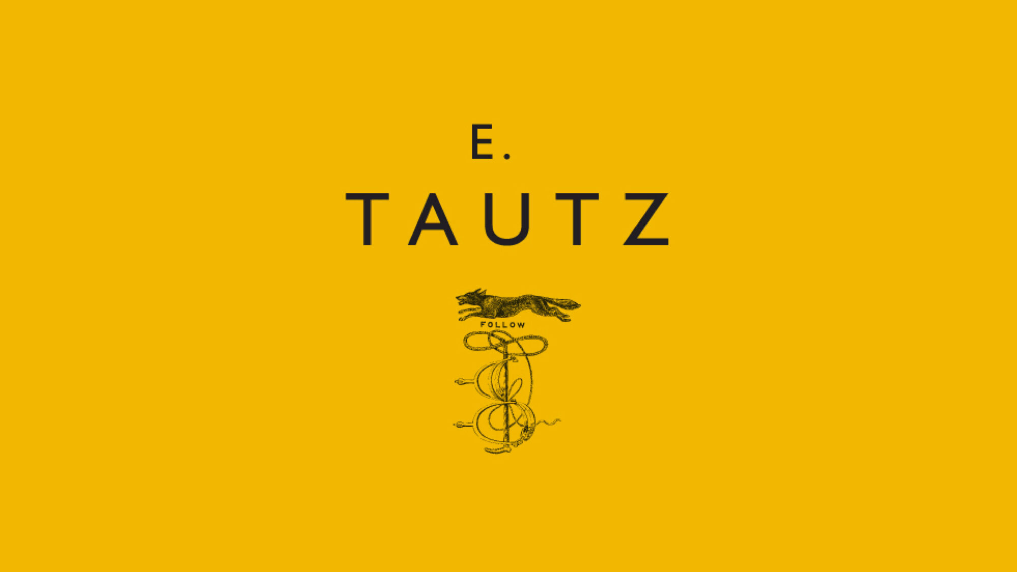 The E. Tautz logo.